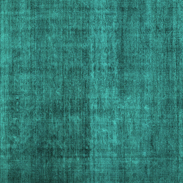 Machine Washable Abstract Turquoise Contemporary Area Rugs, wshcon2006turq