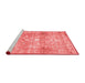 Contemporary Red Washable Rugs