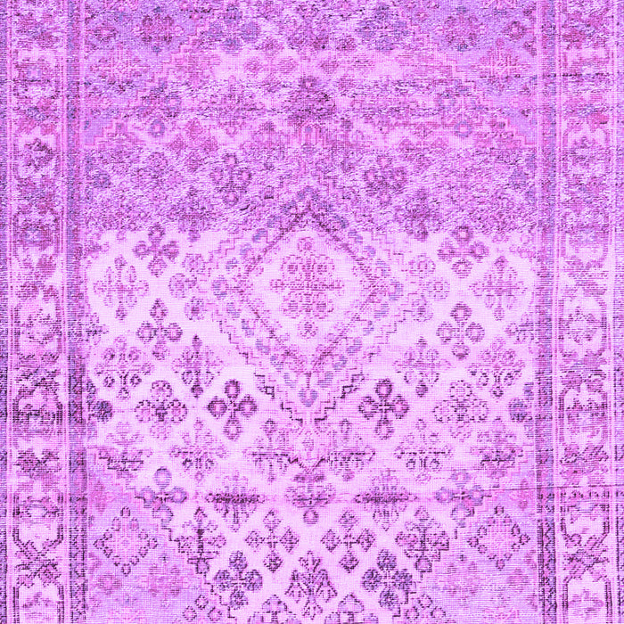 Abstract Purple Contemporary Rug, con2008pur