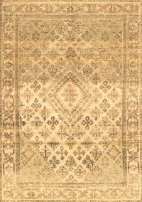 Abstract Brown Contemporary Rug, con2008brn