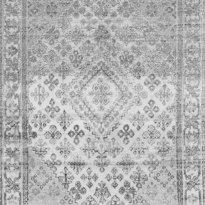 Abstract Gray Contemporary Rug, con2008gry