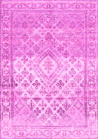 Abstract Pink Contemporary Rug, con2008pnk