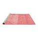 Contemporary Red Washable Rugs