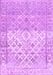 Machine Washable Abstract Purple Contemporary Area Rugs, wshcon2008pur