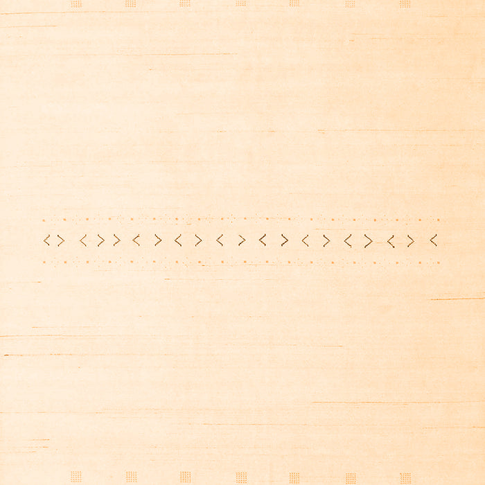 Solid Orange Modern Rug, con2009org