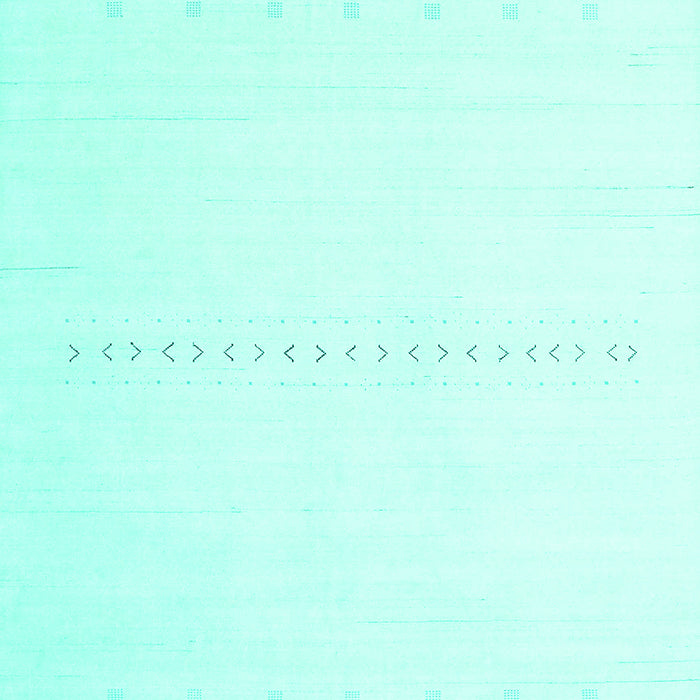 Solid Turquoise Modern Rug, con2009turq