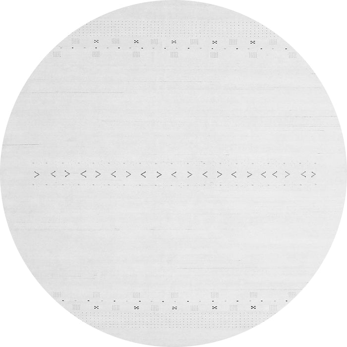 Square Solid Gray Modern Rug, con2009gry