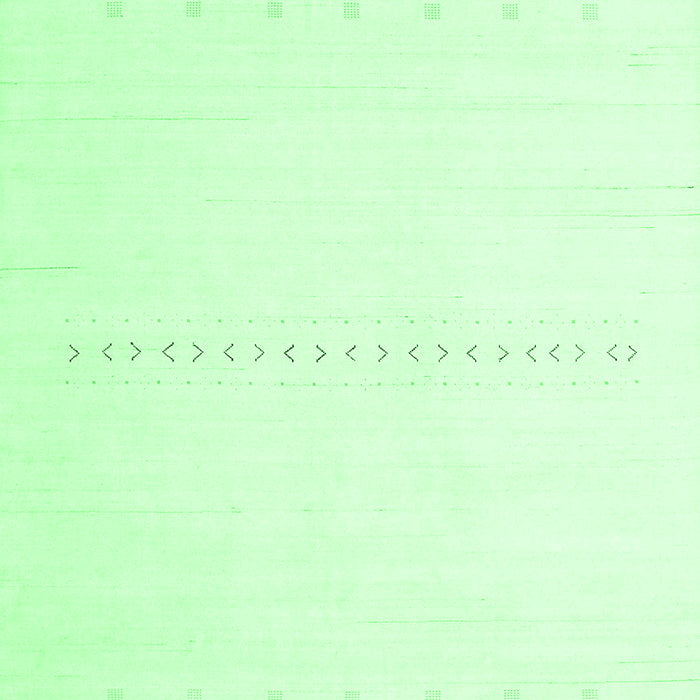 Machine Washable Solid Emerald Green Modern Area Rugs, wshcon2009emgrn