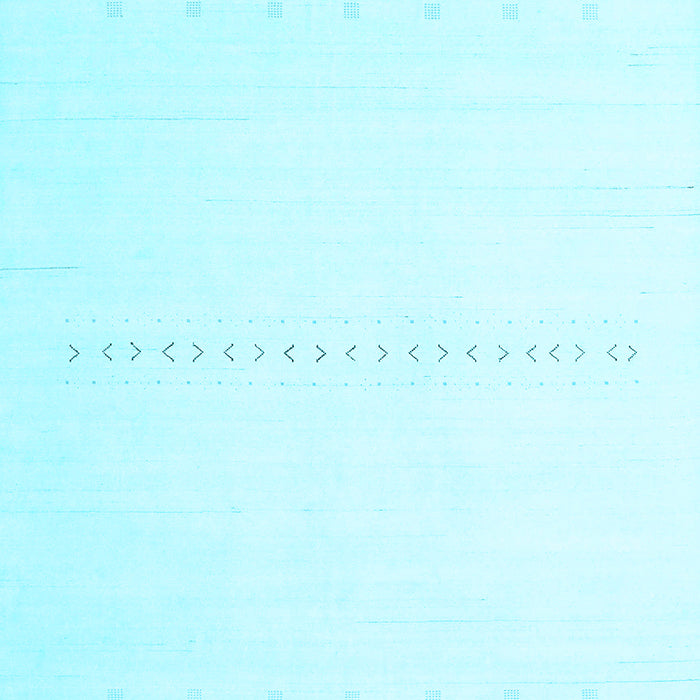 Solid Light Blue Modern Rug, con2009lblu