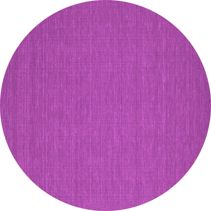 Round Abstract Pink Contemporary Rug, con200pnk