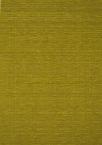 Abstract Yellow Contemporary Rug, con200yw