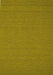 Abstract Yellow Contemporary Rug, con200yw