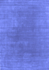 Abstract Blue Contemporary Rug, con2010blu