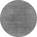 Square Abstract Gray Contemporary Rug, con2010gry