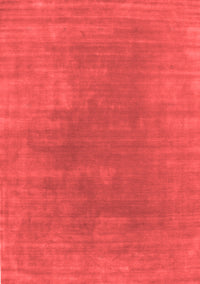 Abstract Red Contemporary Rug, con2010red