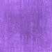 Square Machine Washable Abstract Purple Contemporary Area Rugs, wshcon2010pur