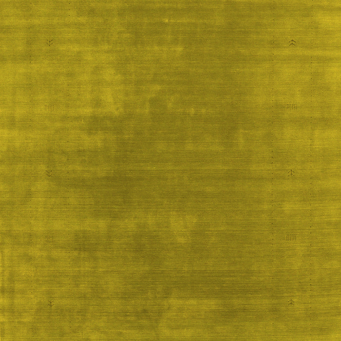 Machine Washable Abstract Yellow Contemporary Rug, wshcon2010yw