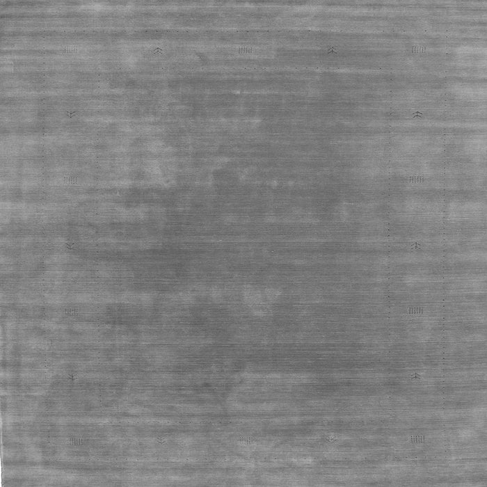 Serging Thickness of Abstract Gray Contemporary Rug, con2010gry