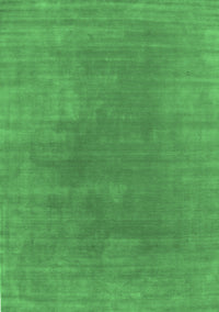 Abstract Emerald Green Contemporary Rug, con2010emgrn