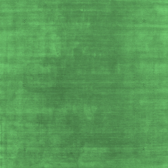 Abstract Emerald Green Contemporary Rug, con2010emgrn