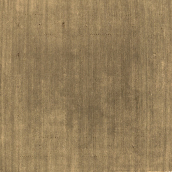 Square Machine Washable Abstract Brown Contemporary Rug, wshcon2010brn