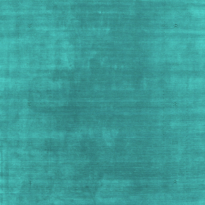 Machine Washable Abstract Turquoise Contemporary Area Rugs, wshcon2010turq