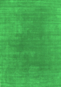 Abstract Green Contemporary Rug, con2010grn