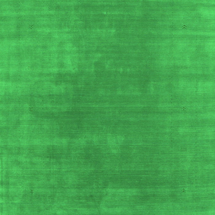 Abstract Green Contemporary Rug, con2010grn