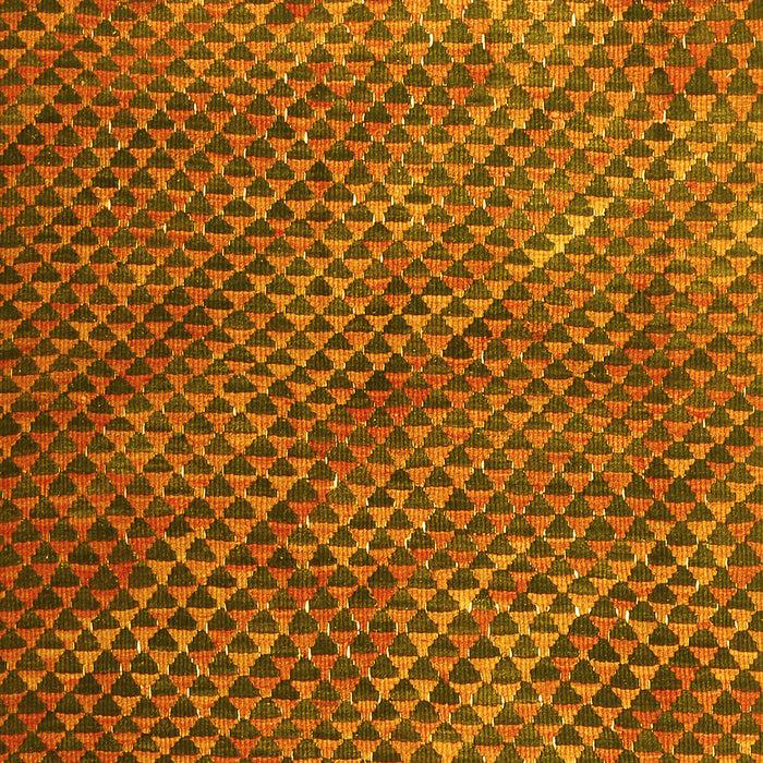 Machine Washable Abstract Yellow Contemporary Rug, wshcon2011yw