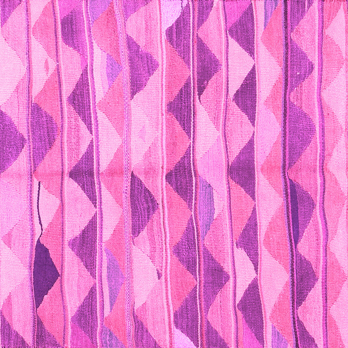 Square Southwestern Pink Country Rug, con2012pnk