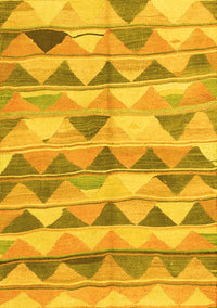 Southwestern Yellow Country Rug, con2012yw