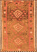 Southwestern Orange Country Rug, con2013org