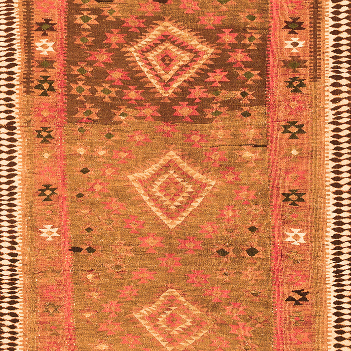Southwestern Orange Country Rug, con2013org