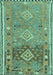 Southwestern Turquoise Country Rug, con2013turq