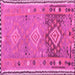 Square Southwestern Pink Country Rug, con2013pnk