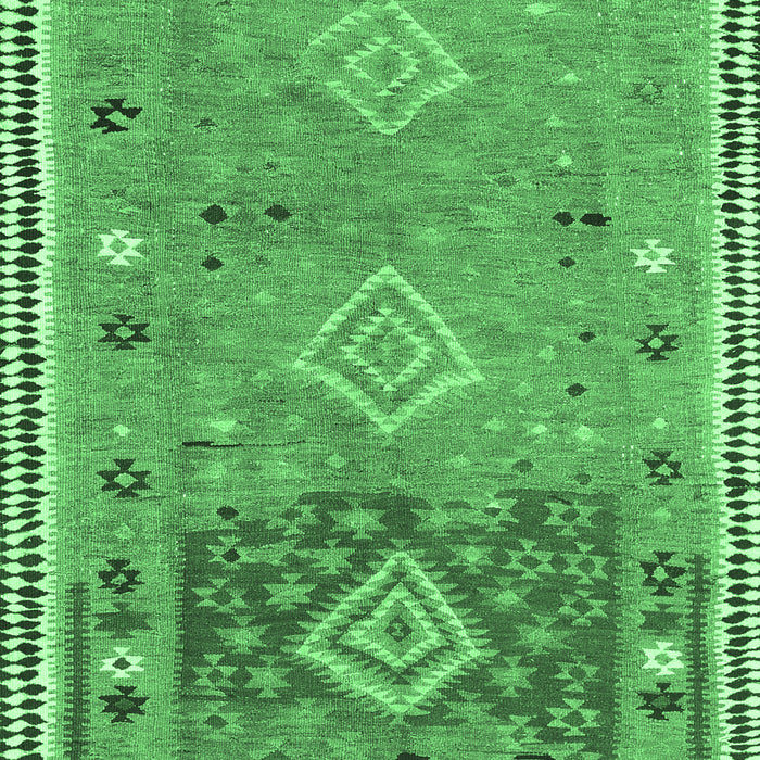 Southwestern Emerald Green Country Rug, con2013emgrn