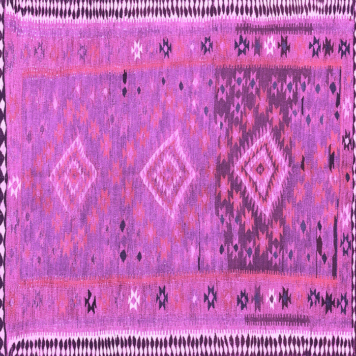 Square Southwestern Purple Country Rug, con2013pur