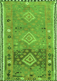 Southwestern Green Country Rug, con2013grn