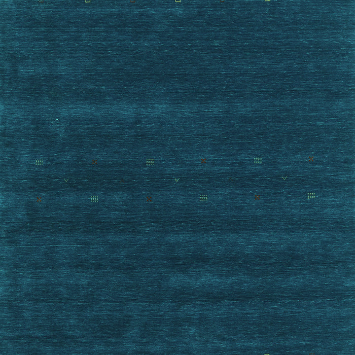 Machine Washable Abstract Turquoise Contemporary Area Rugs, wshcon2014turq