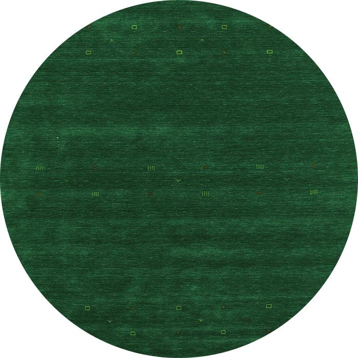 Machine Washable Abstract Green Contemporary Area Rugs, wshcon2014grn