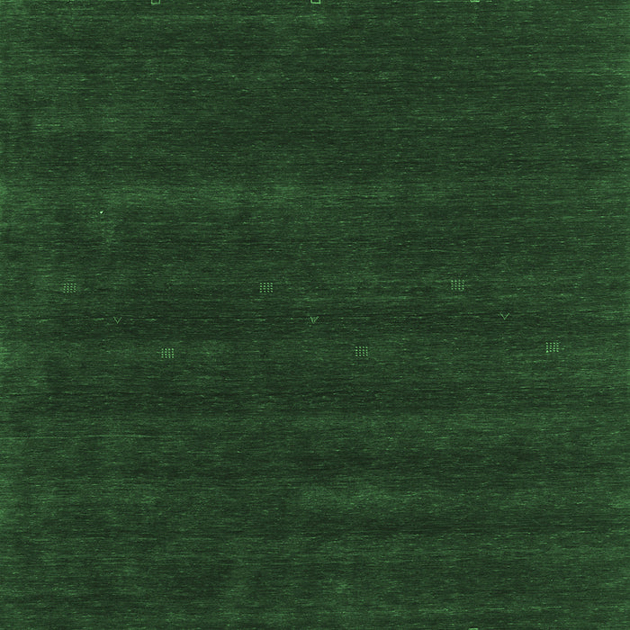 Machine Washable Abstract Emerald Green Contemporary Area Rugs, wshcon2014emgrn
