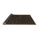 Sideview of Abstract Brown Contemporary Rug, con2014brn