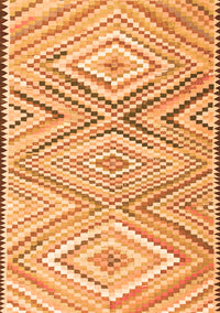 Southwestern Orange Country Rug, con2015org