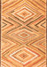 Southwestern Orange Country Rug, con2015org