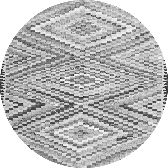 Square Southwestern Gray Country Rug, con2015gry