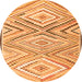 Machine Washable Southwestern Orange Country Area Rugs, wshcon2015org