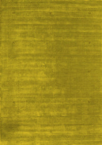 Abstract Yellow Contemporary Rug, con2016yw