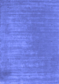 Abstract Blue Contemporary Rug, con2016blu