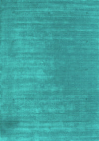 Abstract Turquoise Contemporary Rug, con2016turq