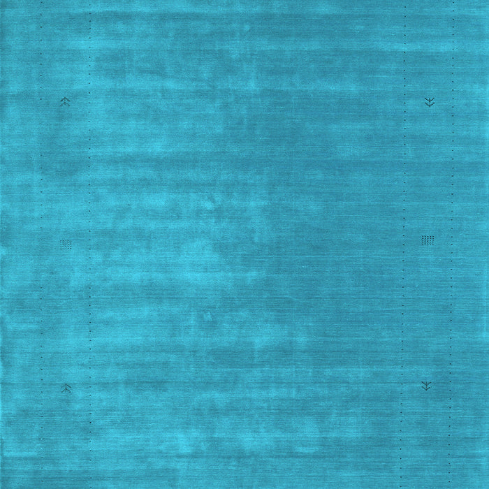 Machine Washable Abstract Light Blue Contemporary Rug, wshcon2016lblu